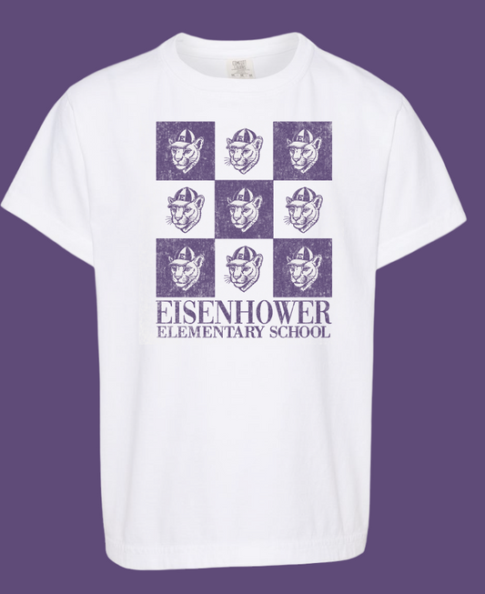 Eisenhower "Checkerboard" Design Comfort Colors S/S T-shirt