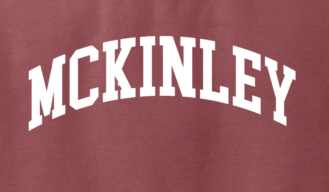 McKinley "Classic" Design Comfort Colors Sweatshirt (crimson)