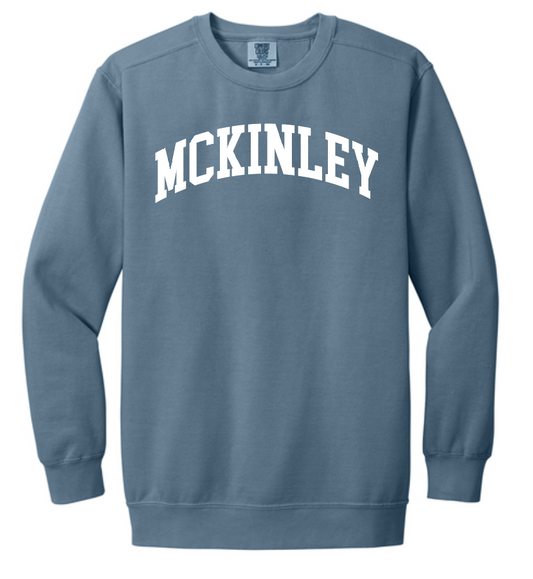 McKinley "Classic" Design Comfort Colors Sweatshirt (blue jean)