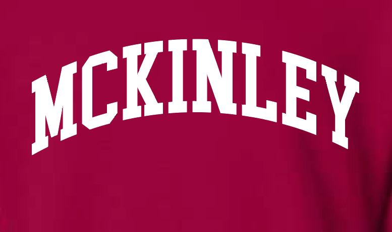 McKinley "Classic" Design Hanes Crewneck Sweatshirt (youth)(red)
