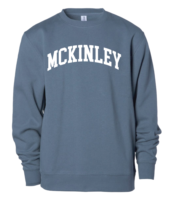 McKinley "Classic" Design Independent Trading Crewneck Sweatshirt (youth)(storm blue)