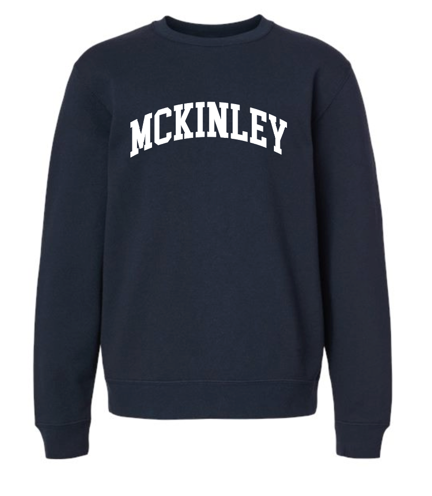 McKinley "Classic" Design Independent Trading Crewneck Sweatshirt (youth)(navy)