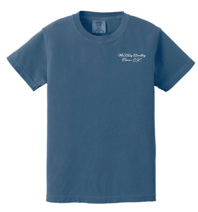 McKinley "Building" Design Comfort Colors S/S T-shirt (navy)
