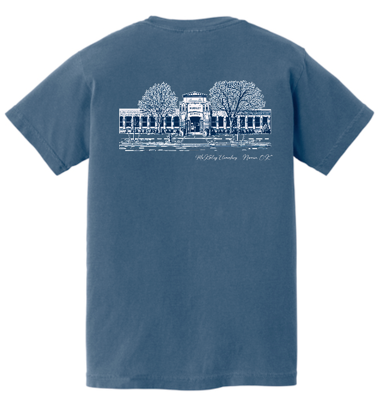 McKinley "Building" Design Comfort Colors S/S T-shirt (navy)