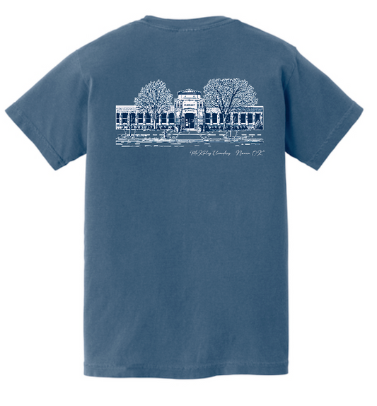 McKinley "Building" Design Comfort Colors S/S T-shirt (navy)