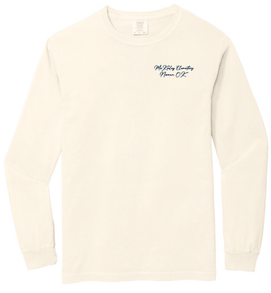 McKinley "Building" Design Comfort Colors L/S T-shirt (ivory)
