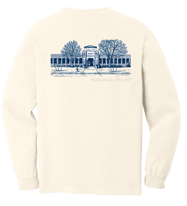 McKinley "Building" Design Comfort Colors L/S T-shirt (ivory)