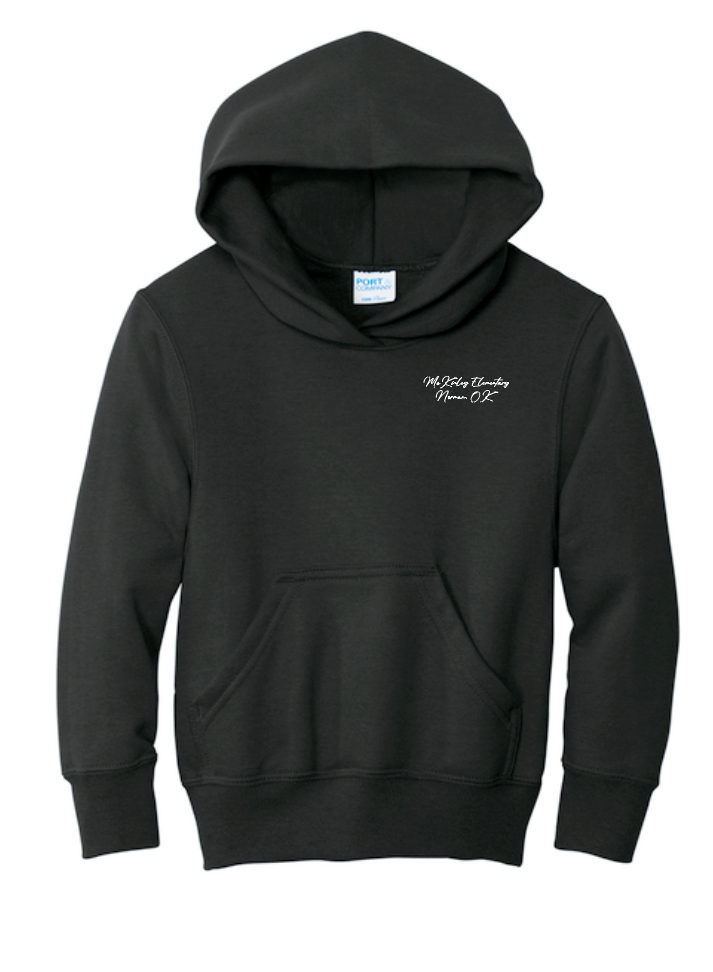 McKinley "Building" Design Port & Co Hooded Sweatshirt (black)