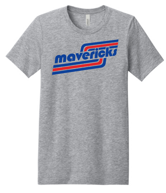 McKinley "Mavericks Retro" Design Bella Canvas S/S T-shirt (heather)