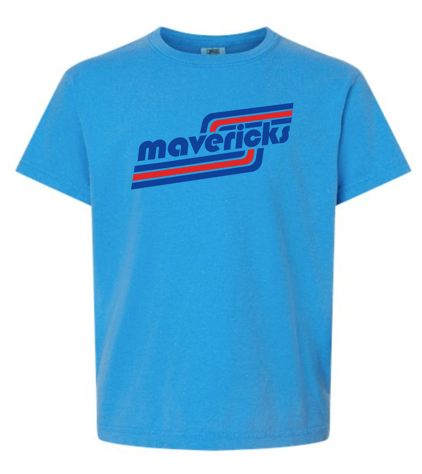 McKinley "Mavericks Retro" Design Comfort Colors S/S T-shirt (blue)