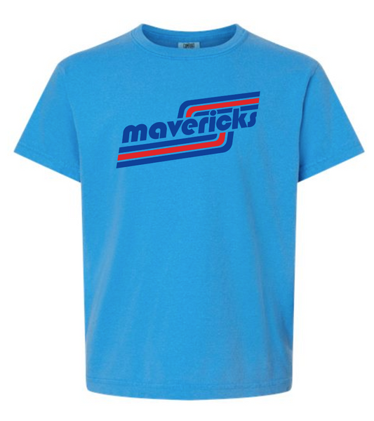 McKinley "Mavericks Retro" Design Comfort Colors S/S T-shirt (blue)