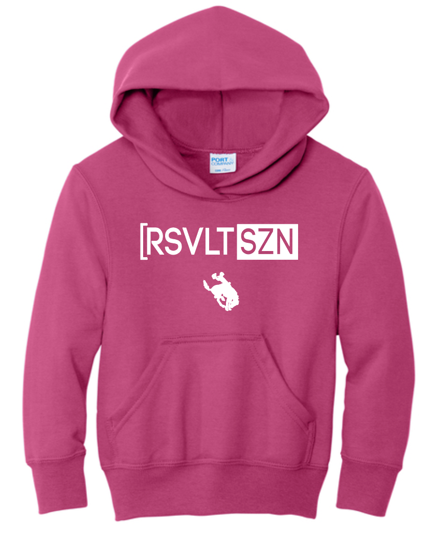 Roosevelt "SZN" Port & Co Hooded Sweatshirt (pink)