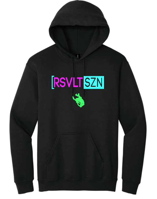 Roosevelt "SZN" Port & Co Hooded Sweatshirt (black)