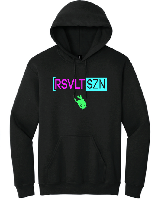 Roosevelt "SZN" Port & Co Hooded Sweatshirt (black)