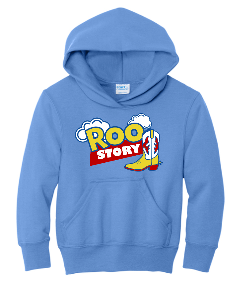 Roosevelt "Roo Story" Port & Co Hooded Sweatshirt