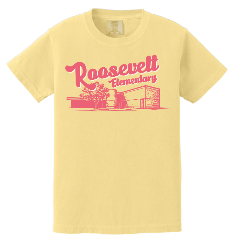 Roosevelt "Building" Comfort Colors S/S T-shirt (butter)