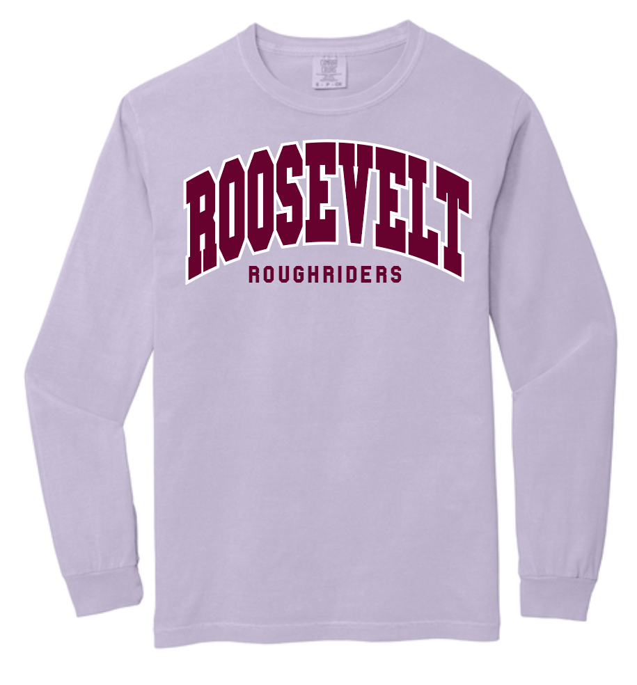 Roosevelt "Arch" Comfort Colors L/S T-shirt