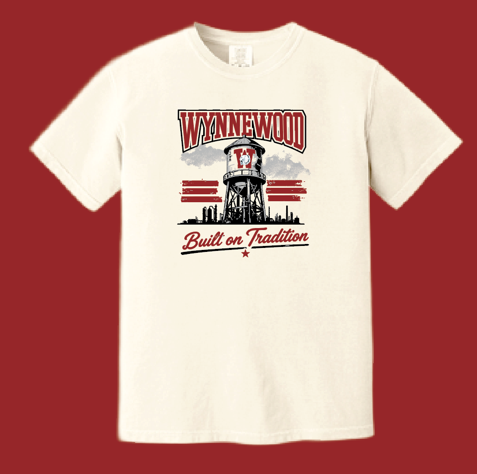 Wynnewood Band "Water Tower" Design Comfort Colors S/S T-shirt