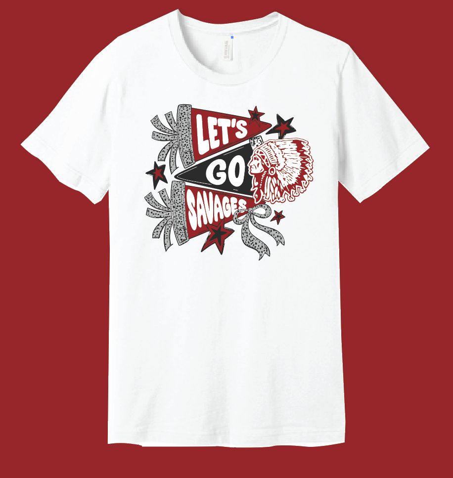 Wynnewood Band "Pennants" Design Softstyle S/S T-shirt
