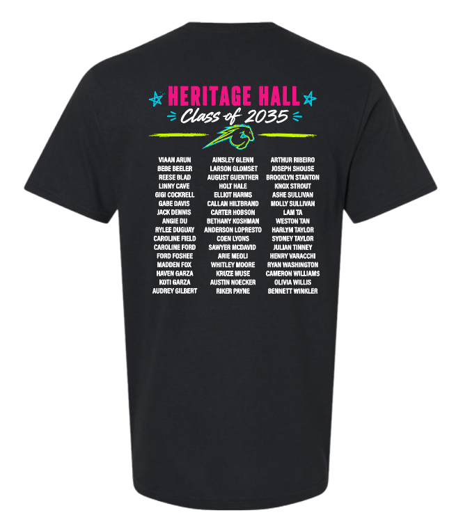 Heritage Hall Class of 2035 S/S T-shirt
