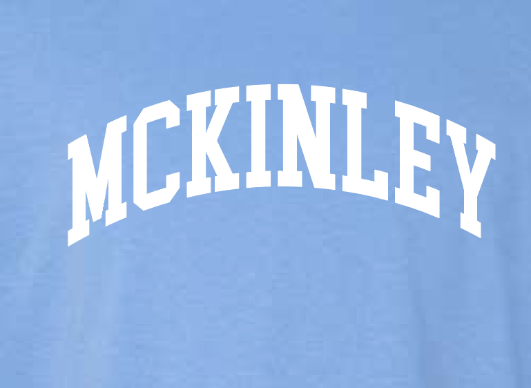 McKinley "Classic" Design Gildan L/S T-shirt (youth)(carolina blue)