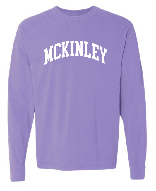 McKinley "Classic" Design Comfort Colors L/S T-shirt (violet)