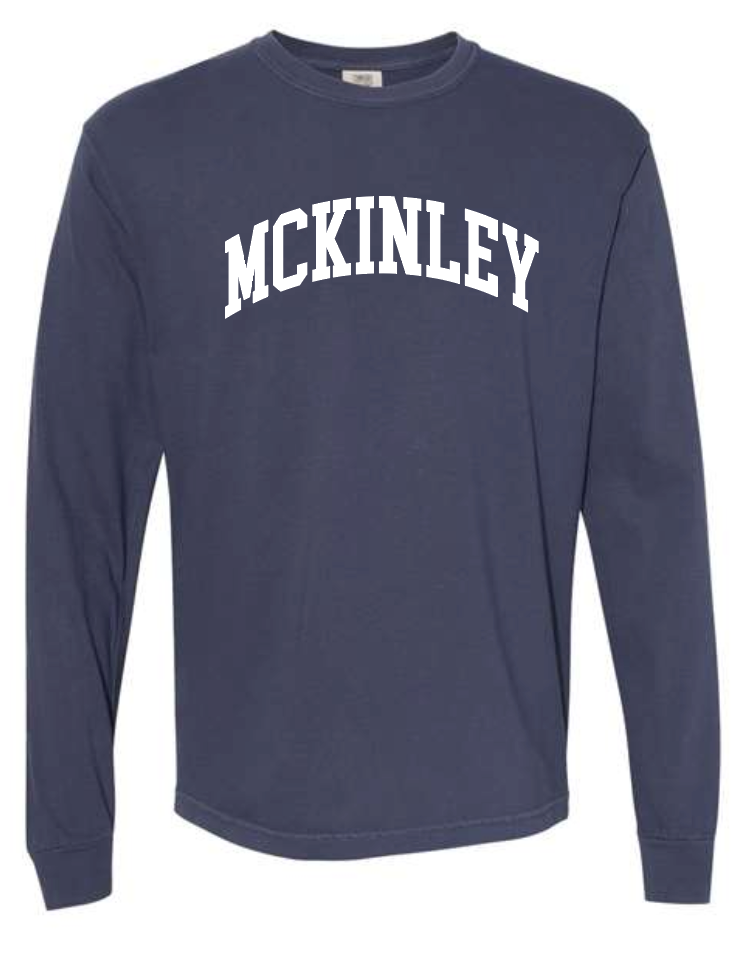 McKinley "Classic" Design Comfort Colors L/S T-shirt (navy)