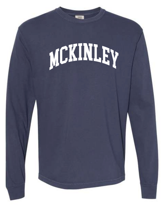 McKinley "Classic" Design Comfort Colors L/S T-shirt (navy)