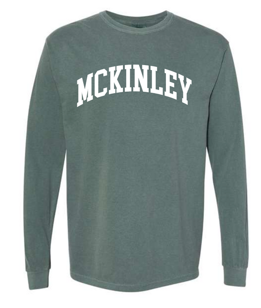 McKinley "Classic" Design Comfort Colors L/S T-shirt (blue spruce)