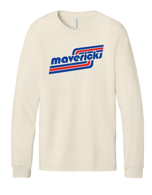 McKinley "Mavericks Retro" Design Bella Canvas L/S T-shirt (natural)