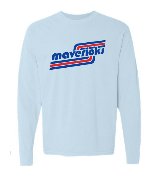McKinley "Mavericks Retro" Design Comfort Colors L/S T-shirt (chambray)