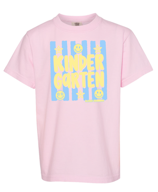 St. Andrews~Blessed Beginnings "Kindergarten" Design S/S T-shirt (youth; adult) (blossom))