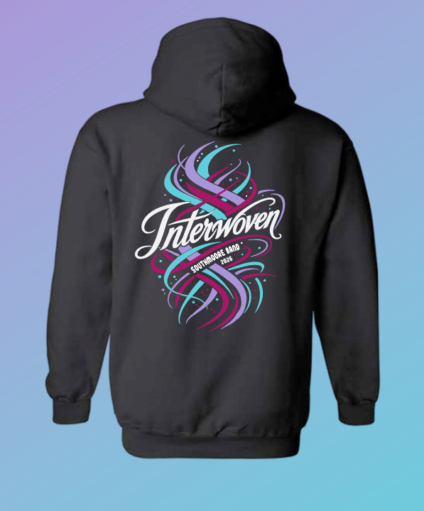 Southmoore Band "Show" Design Jerzees Hooded Sweatshirt