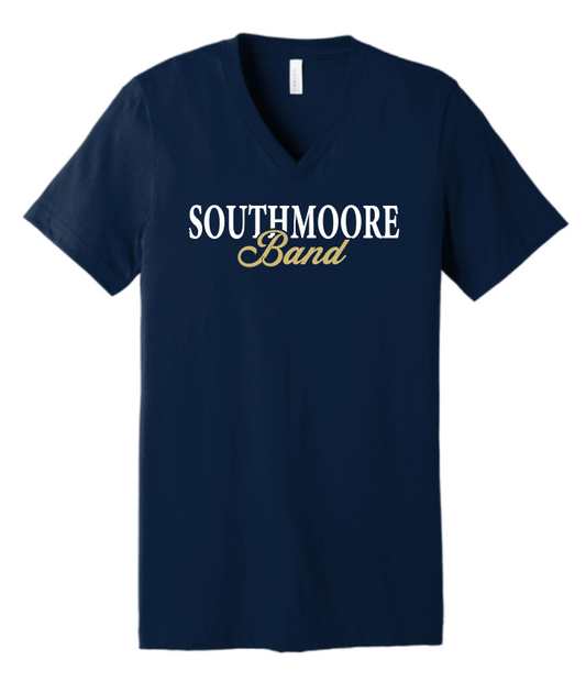 Southmoore Band "Band" Design BellaCanvas S/S V-neck T-shirt