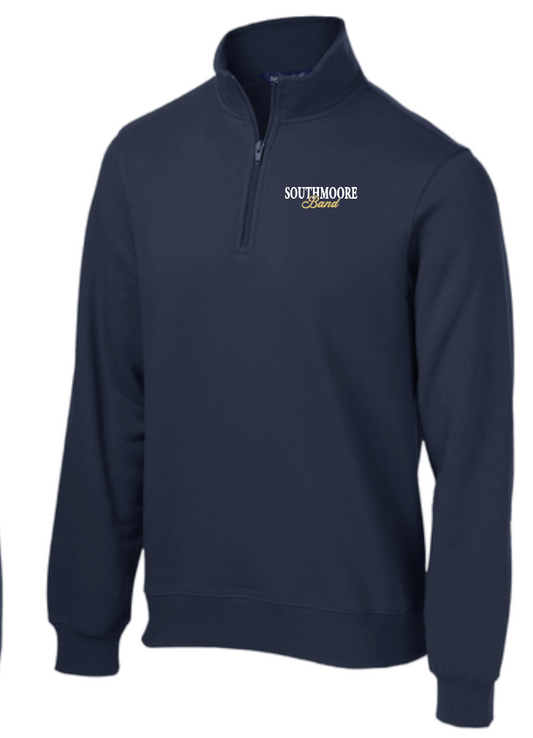 Southmoore Band "Band" Design Jerzees 1/4 Zip Sweatshirt