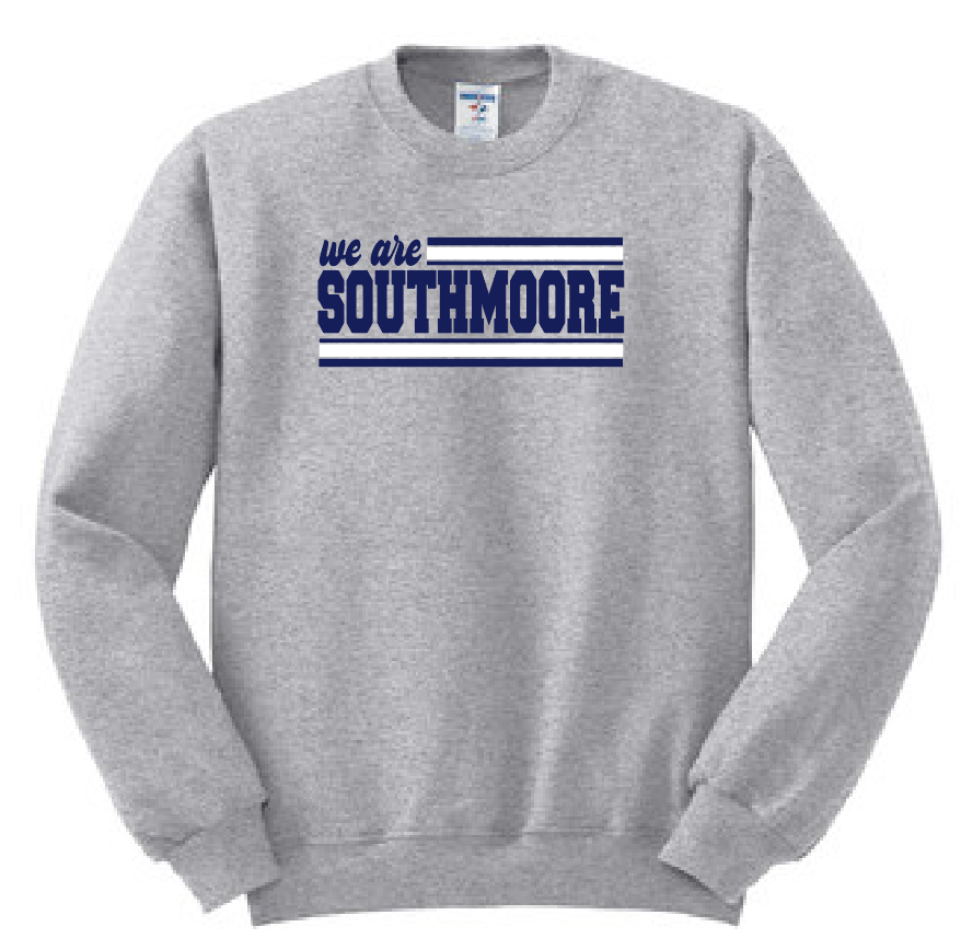 Southmoore Band "We Are" Design Jerzees Crewneck Sweatshirt