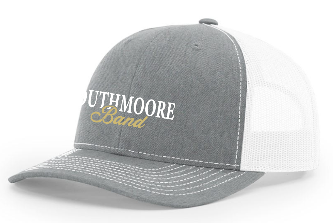 Southmoore Band "Band" Design Richardson Trucker Cap (heather/lt htr)