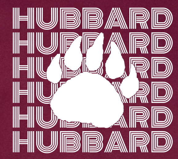 Hubbard "Dawes, Williams, Shivers" S/S T-shirt (maroon)