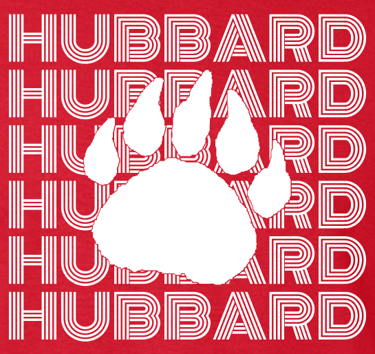 Hubbard "Morgan, Merrell, Kersey" S/S T-shirt (red)