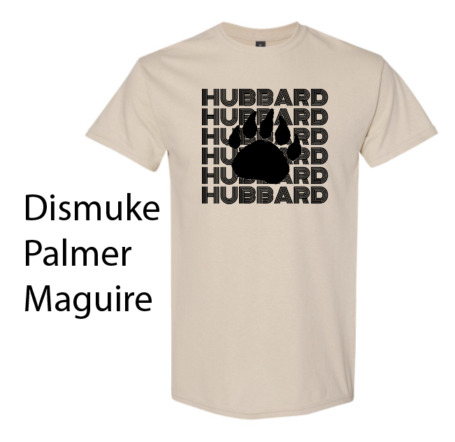 Hubbard "Dismuke, Palmer, Maguire" S/S T-shirt (sand)