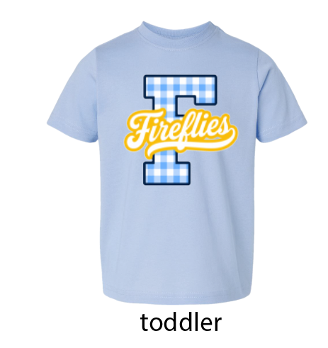 St. Andrews~Blessed Beginnings "Firefly" Design S/S T-shirt (toddler; youth; adult)