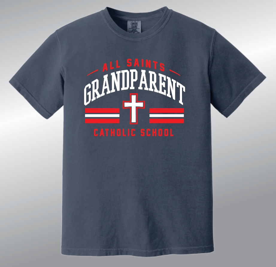 All Saints Catholic School "Grandparent" Design S/S T-shirt