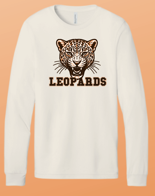 Lindsay Cheer "Leopards" Design BellaCanvas L/S T-shirt