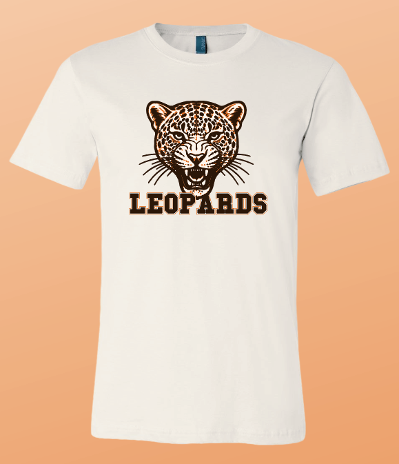 Lindsay Cheer "Leopards" Design BellaCanvas S/S T-shirt