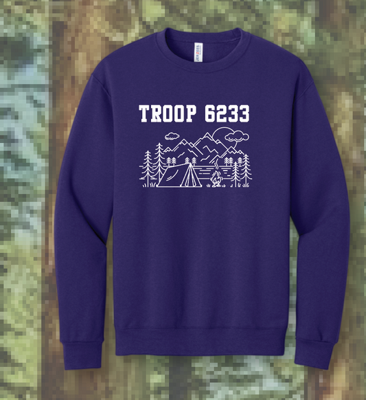 Troop 6233 Gildan Crewneck Sweatshirt