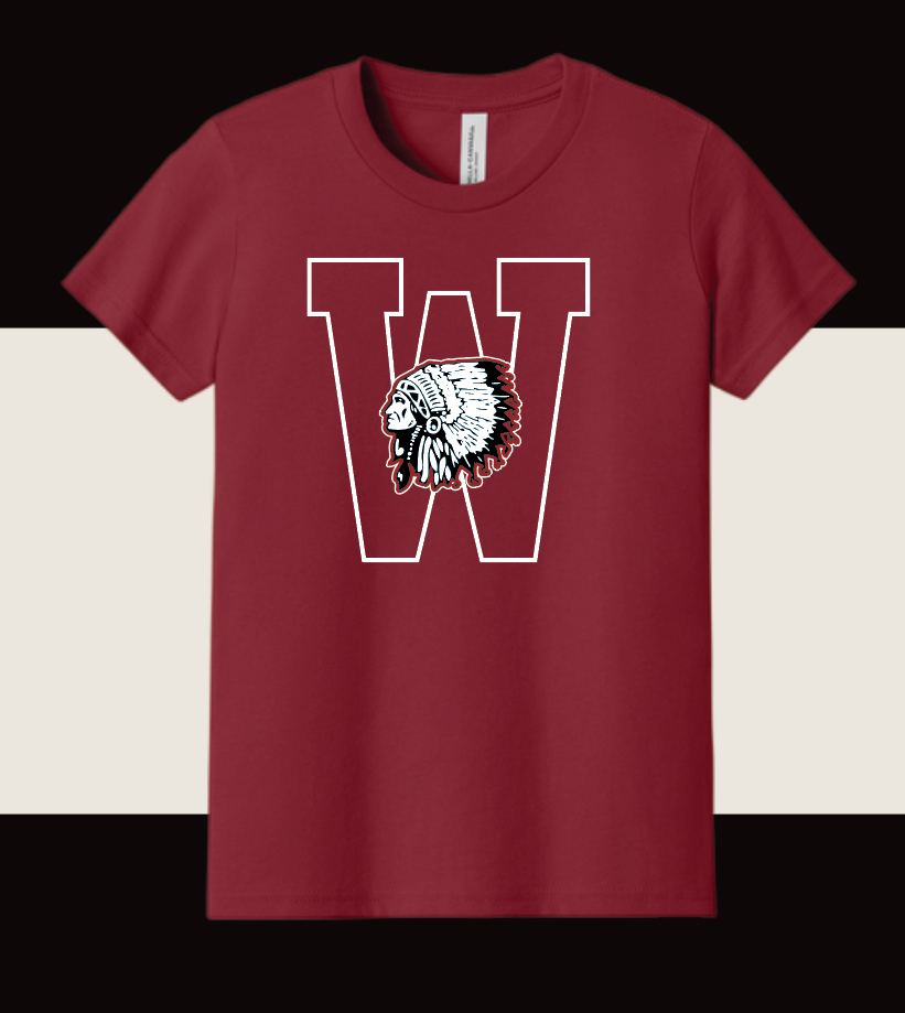 Wynnewood ES "Big W" Design BellaCanvas S/S T-shirt