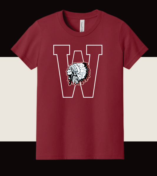 Wynnewood ES "Big W" Design BellaCanvas S/S T-shirt