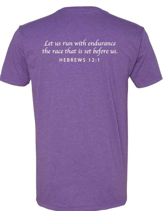 COACH Staff S/S V-neck T-shirt (purple)