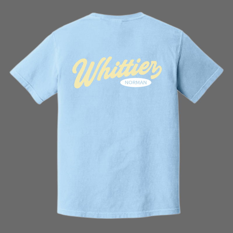 Whittier “Yellow Whittier” Design Comfort Colors S/S T-shirt