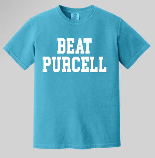 Washington Football "Beat Purcell" Comfort Colors S/S T-shirt (sapphire)